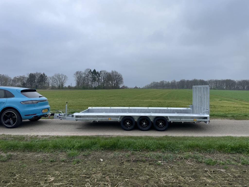 Vlemmix machinetransporter 480 x 180 3 asser NIEUW, Autos : Divers, Remorques, Neuf