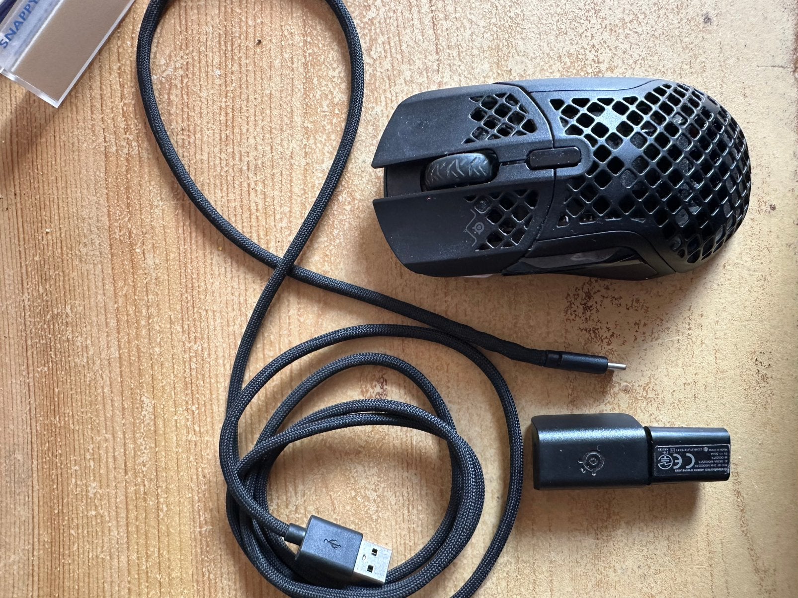 Souris Gamer Sans Fil SteelSeries Aerox 5 Wireless - Noire, Musique & Instruments, Enlèvement, Comme neuf, Sans fil