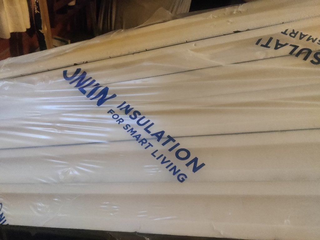 Isolation UNILIN ISOLANT 80 mm, 10 à 15 m², Comme neuf, Enlèvement, Mousse rigide (PIR)