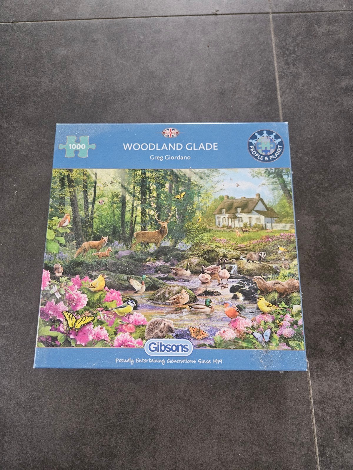 puzzel 1000 stuks, Hobby en Vrije tijd, Ophalen, 500 t/m 1500 stukjes, Zo goed als nieuw, Legpuzzel