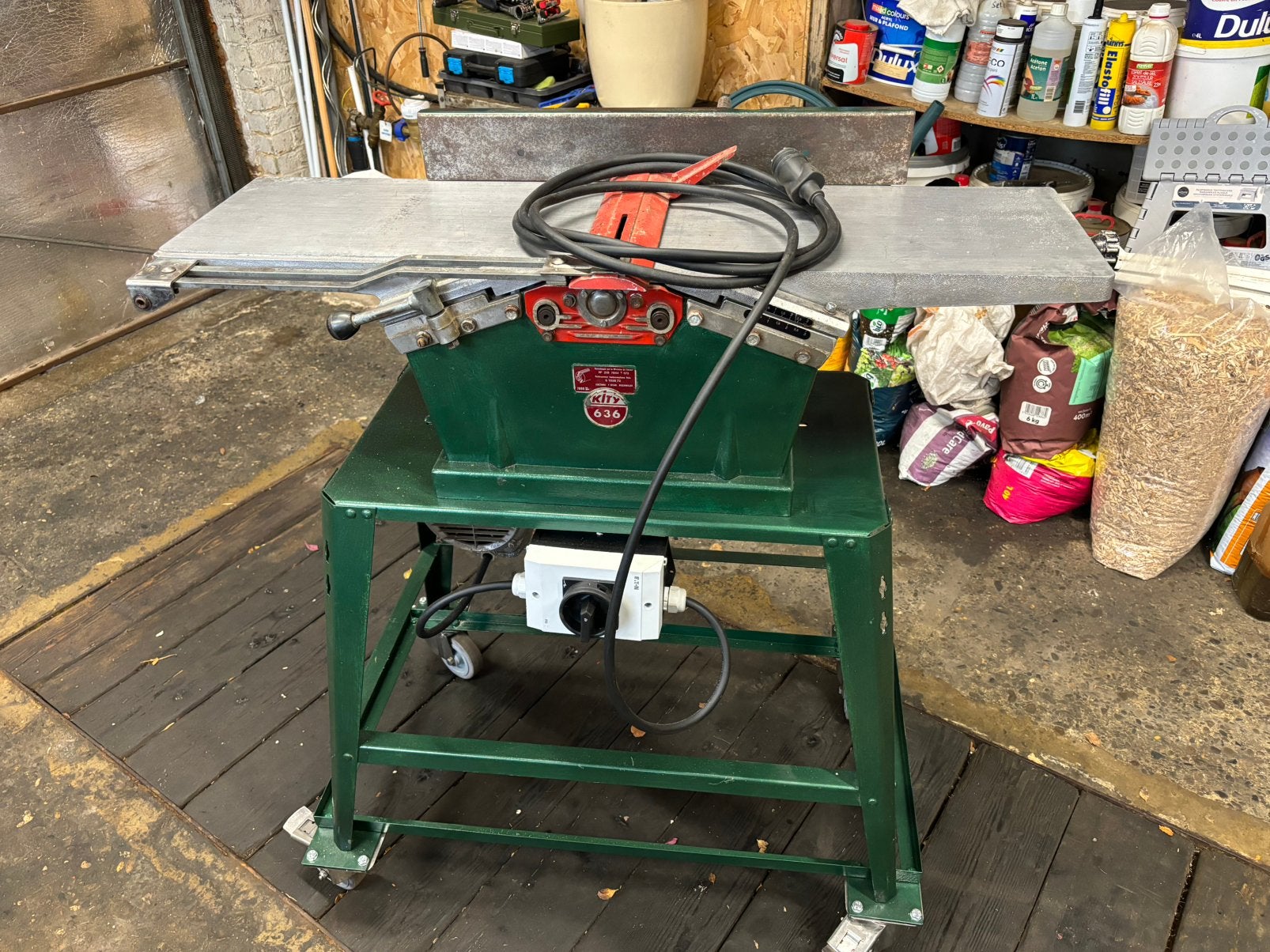 Kity 636, Bricolage & Construction, 1200 watts ou plus, 70 mm ou plus, Enlèvement, Utilisé