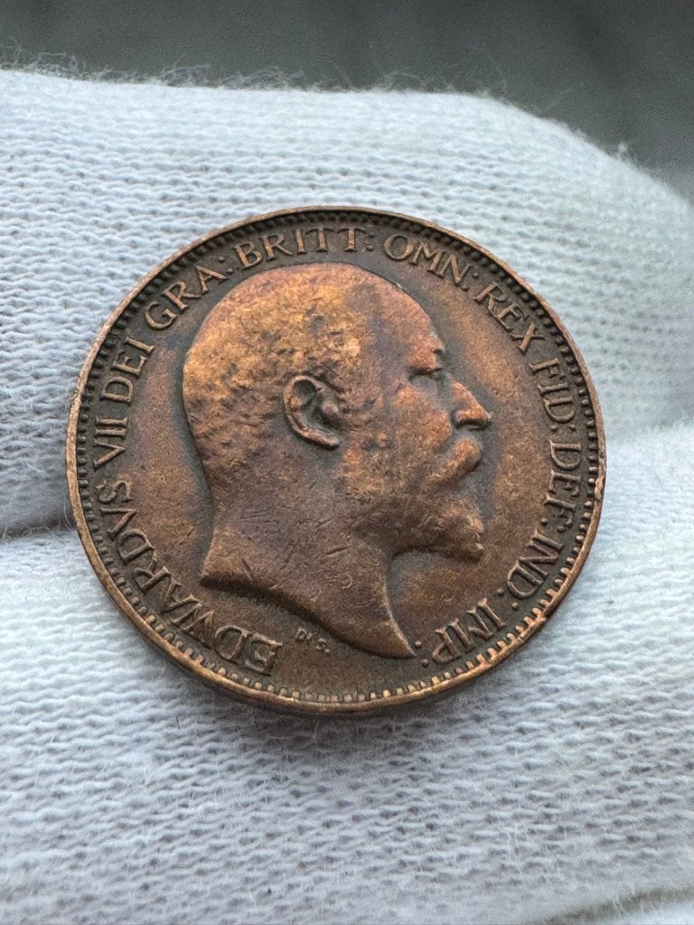 Royaume-Uni - 1 farthing 1902 (Edward VII), Enlèvement ou Envoi, Autres pays, Monnaie en vrac