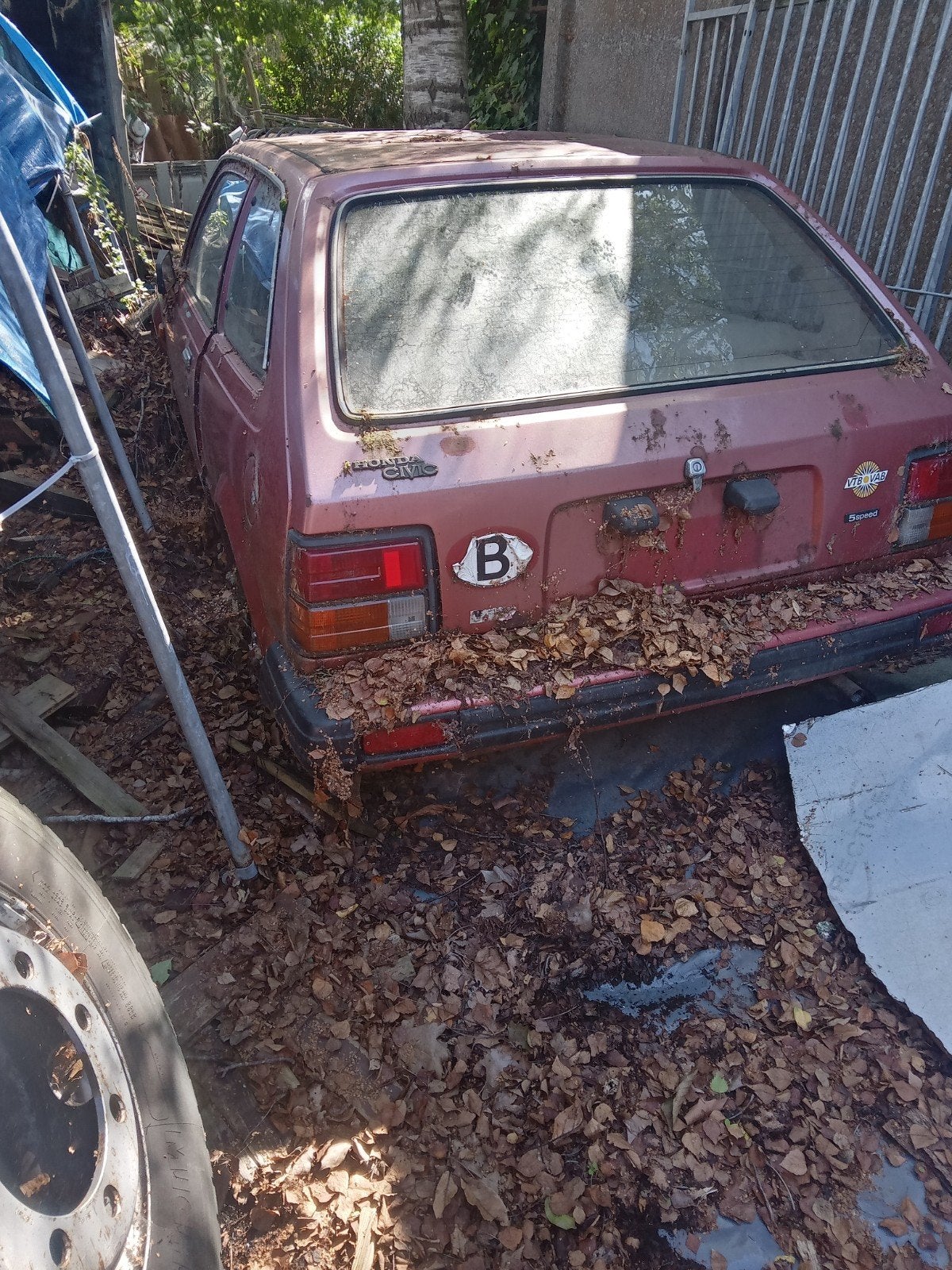 Honda Civic bj 1980 oldtimer pour mise en page avec papiers, Particulier, Essence, Achat, Honda