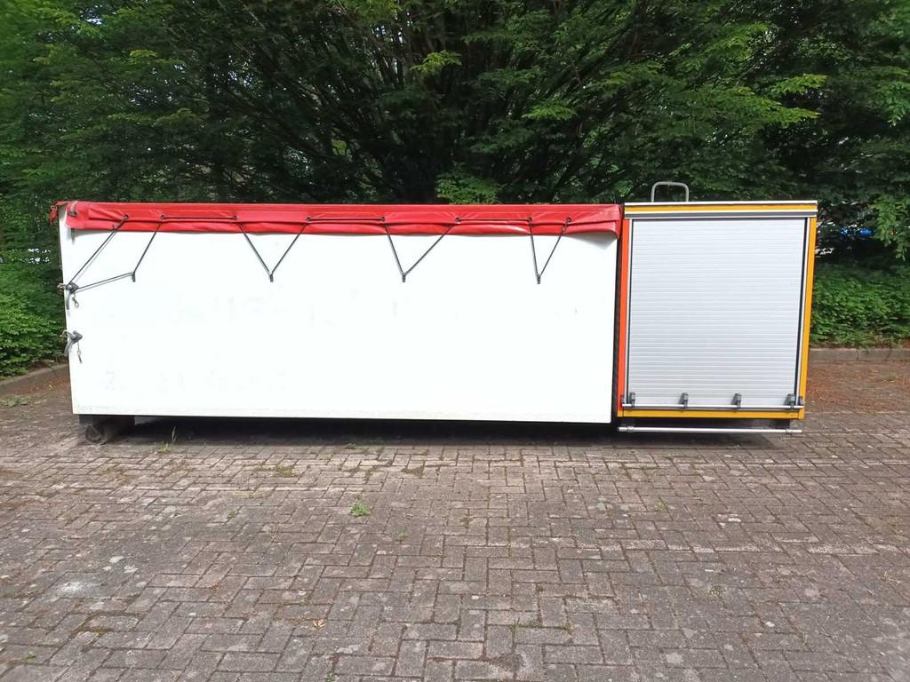 Aanhangwagen vrachtwagen slee, Gebruikt