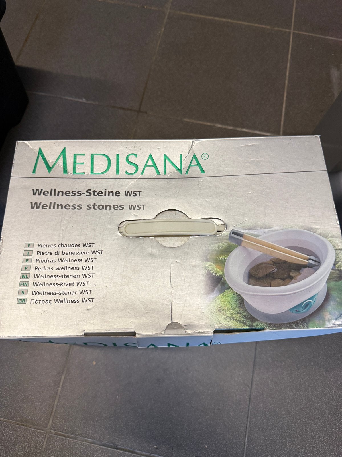 Medisana hot stone massage, Enlèvement, Comme neuf
