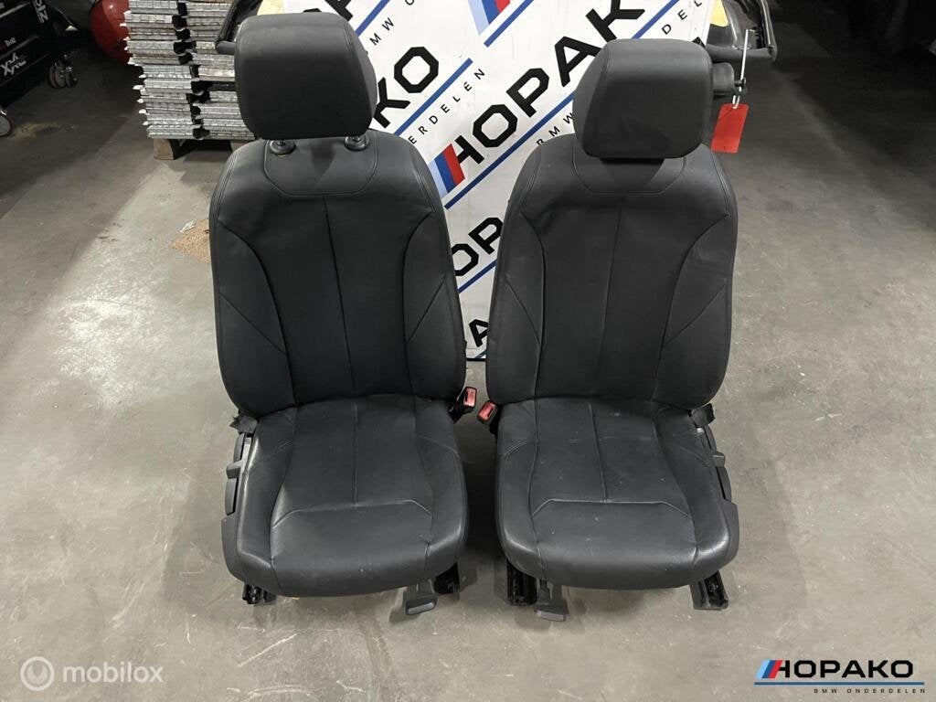 Voorstoelen zwart leder BMW F20 1 serie ETC, Auto-onderdelen, Gebruikt, Einsteinlaan 5 rijswijk, Bmw, Ophalen of Verzenden