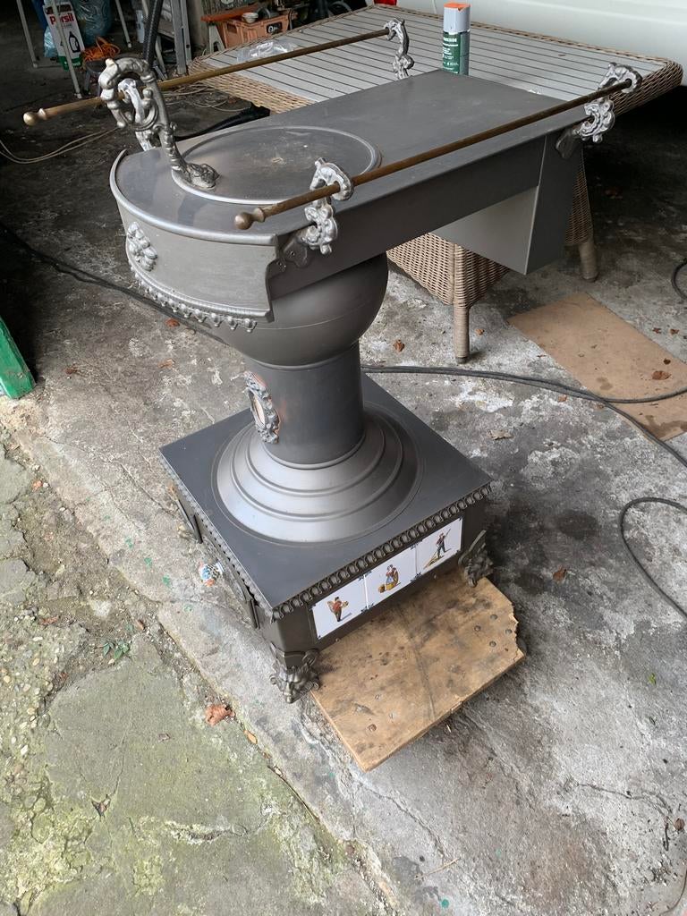 Leuvense stoof / kachel, Enlèvement, Utilisé, Chauffage à gaz