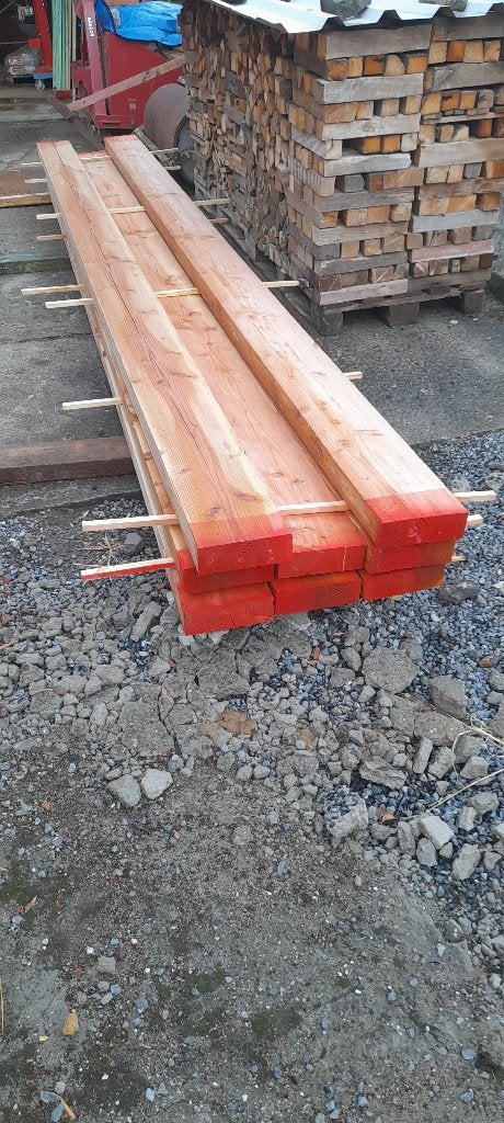 Douglas balken 8 x 23 x 4,5 of 5 meter, Bricolage & Construction, Bois & Planches, Neuf, 50 mm ou plus, 300 cm ou plus, Autres essences de bois