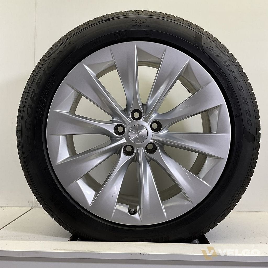 NIEUW TESLA MODEL X WINTERBANDEN BREEDSET VELGEN 20 INCH, 255 mm, -, -, Banden en Velgen