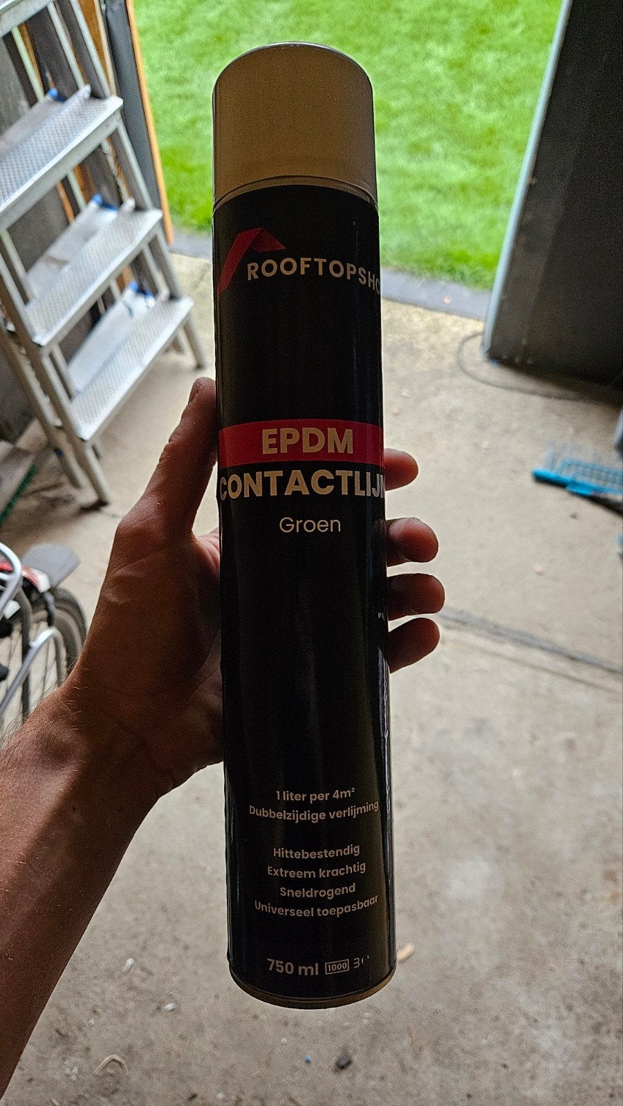 epdm contact lijn, Enlèvement