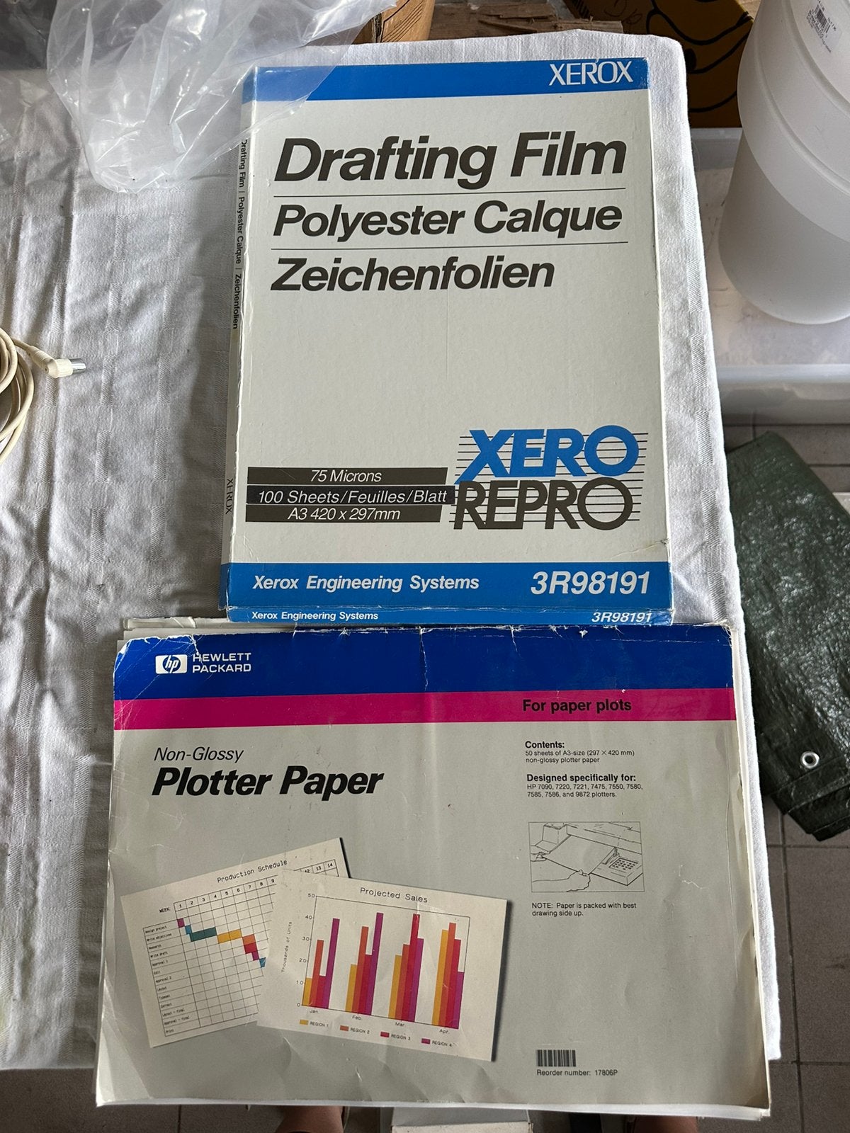 Technisch Tekenpapier:Xerox Drafting Film A3+Plotterpapier, Divers, Enlèvement ou Envoi, Comme neuf