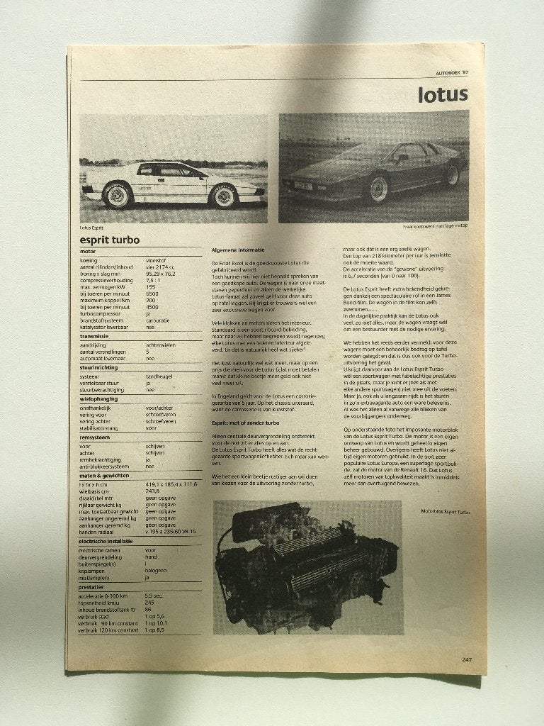 Artikel Maserati en Lotus, Ophalen of Verzenden, Zo goed als nieuw, Overige merken