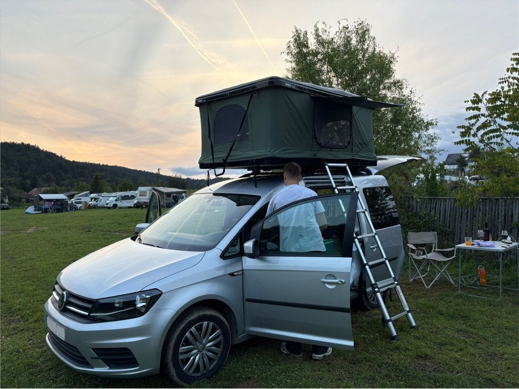 Tente de toit Thule Basin — En parfait état, Caravanes & Camping, Tentes, jusqu'à 2, Comme neuf, Enlèvement