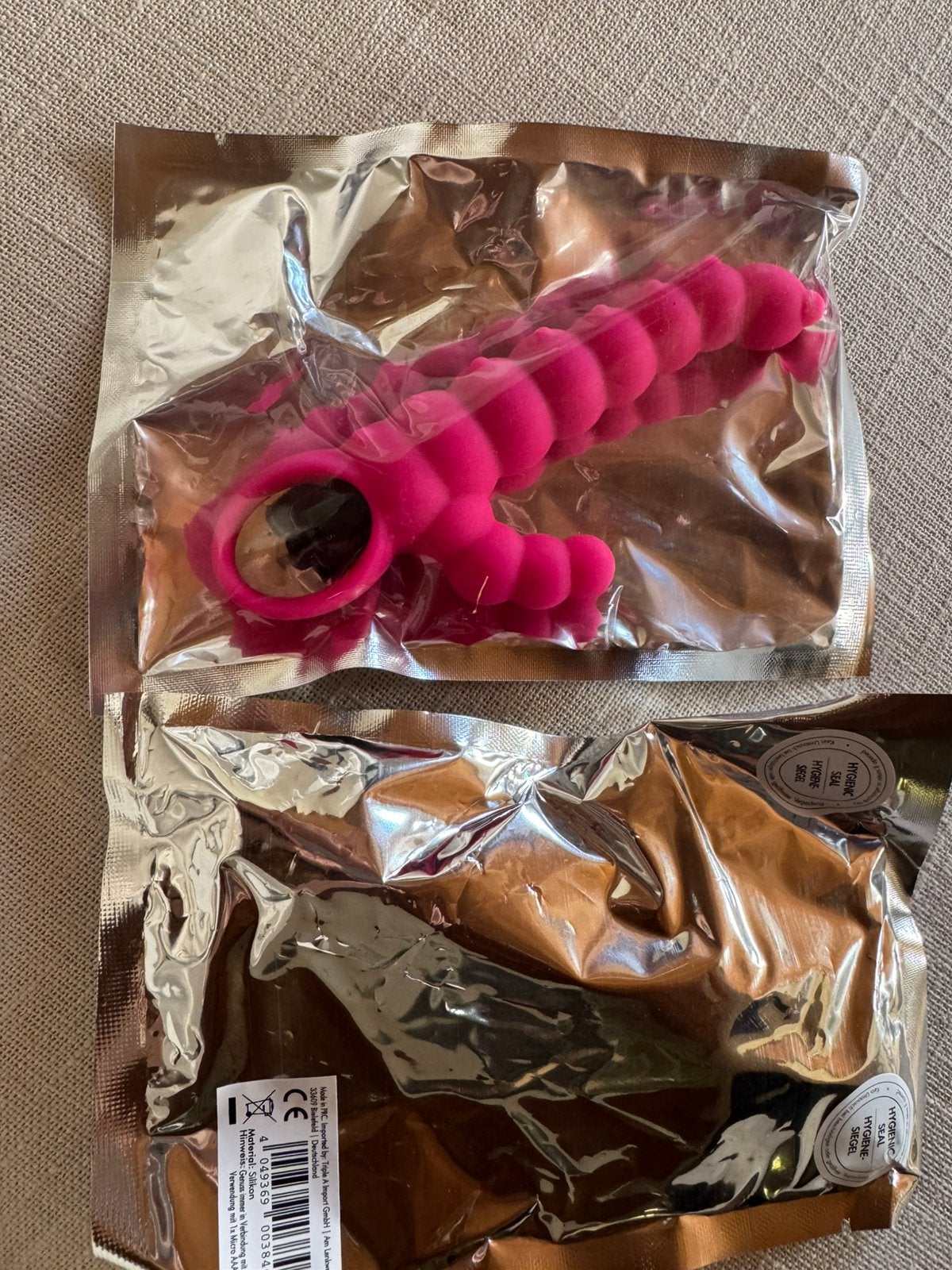 Petit vibromasseur rose pour point G avec nervures — neuf, Enlèvement ou Envoi, Neuf
