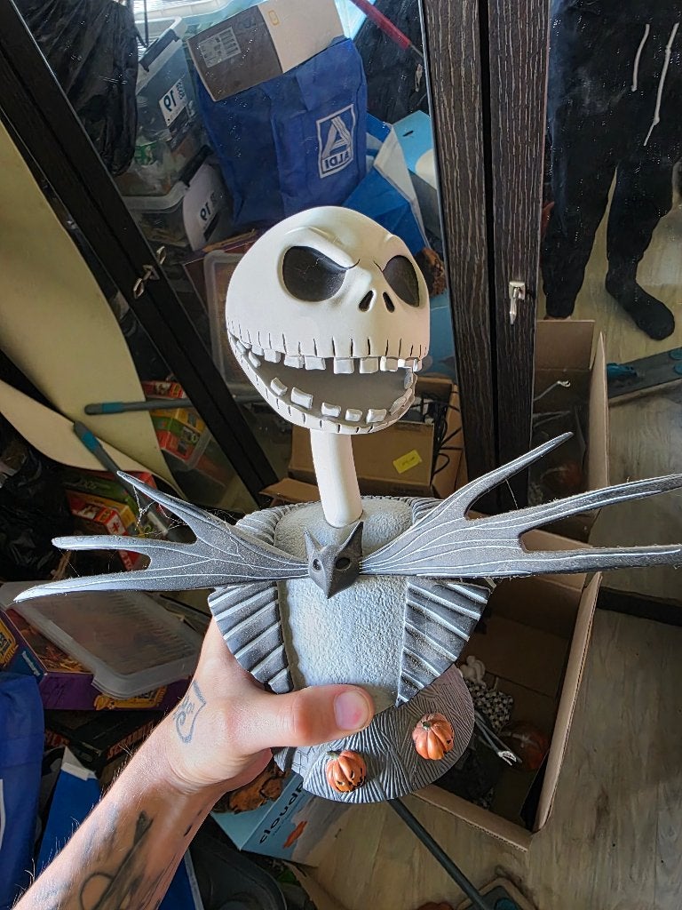 Jack skellington bust, Ophalen, Overige figuren, Nieuw, Beeldje of Figuurtje