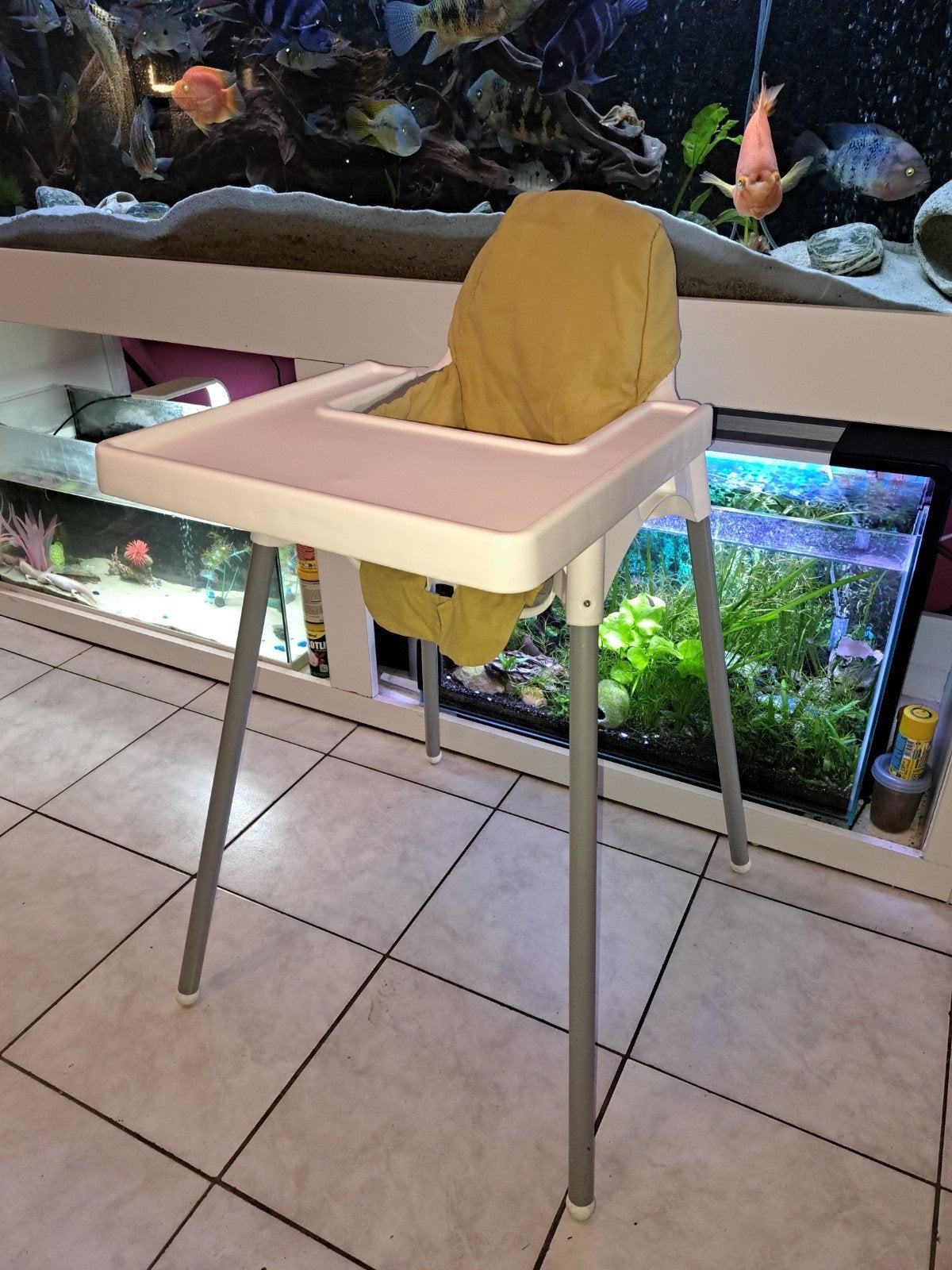 chaise haute bébé, Ophalen, Gebruikt
