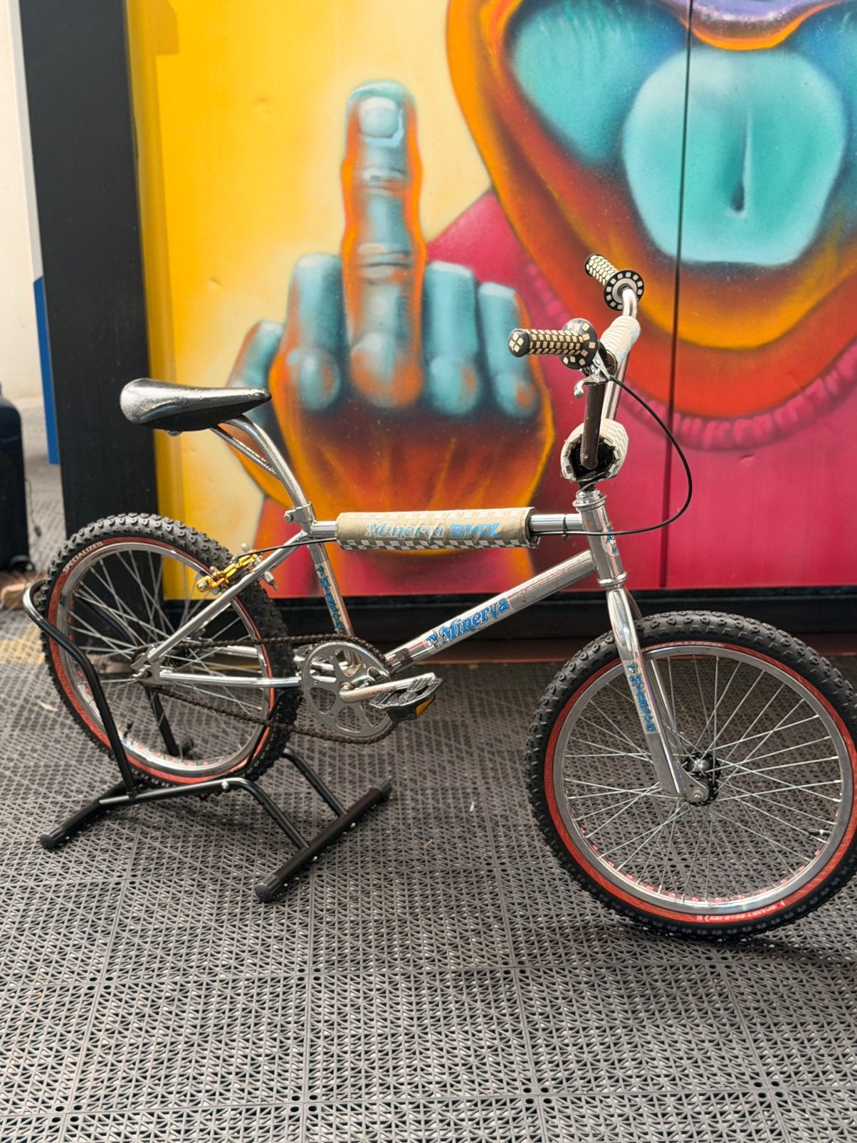 BMX old school Minerva, Frein sur jante, 16 à 20 pouces, Enlèvement, Utilisé