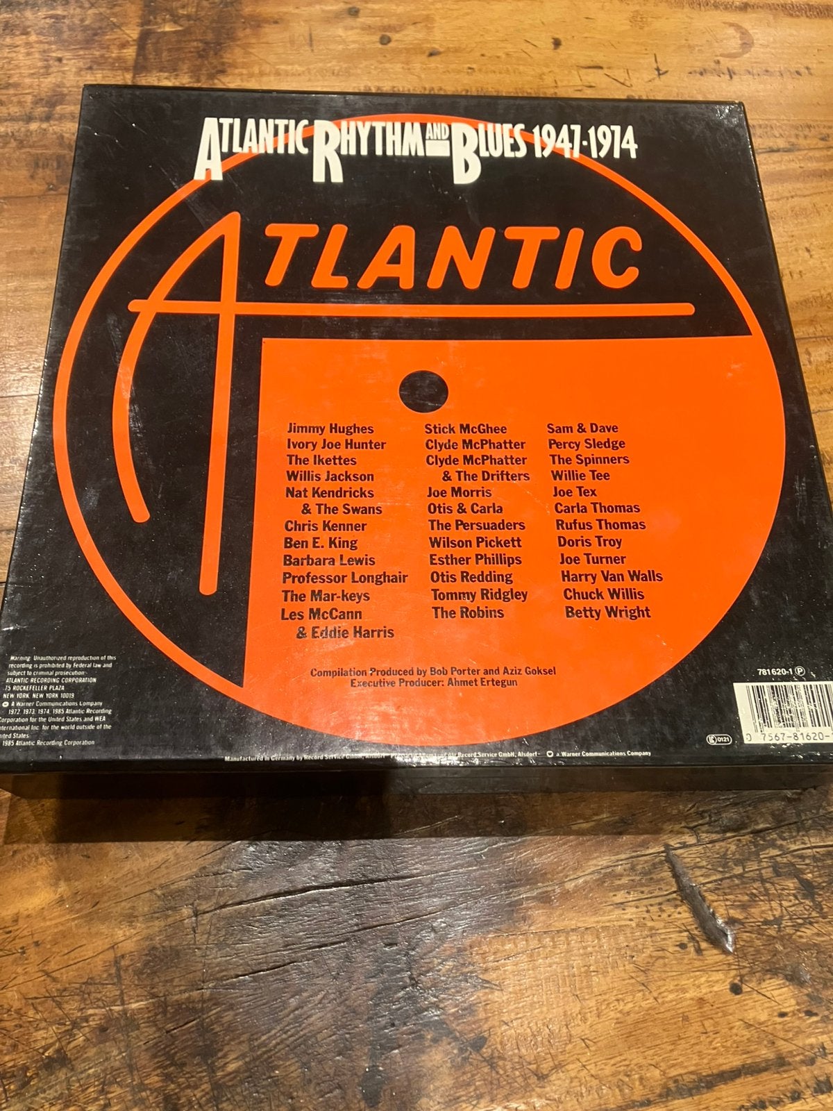 Atlantic Rhythm & Blues 1947-1974. 7 dubbelLp., Cd's en Dvd's, LP, Gebruikt, Ophalen of Verzenden, Boxset