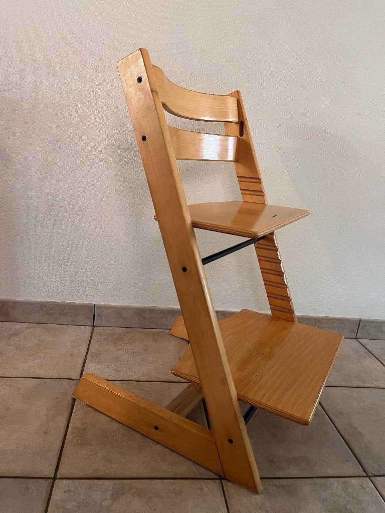 Stokke tripp trapp kinderstoel, Kinderen en Baby's, Kinderstoelen, Ophalen, Gebruikt, Meegroeistoel