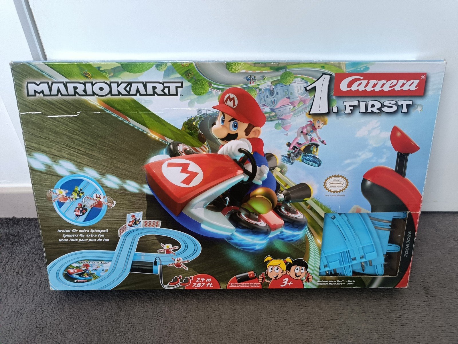 Carrera mario Kart race baan, Kinderen en Baby's, Speelgoed | Racebanen, Ophalen of Verzenden, Racebaan, Carrera