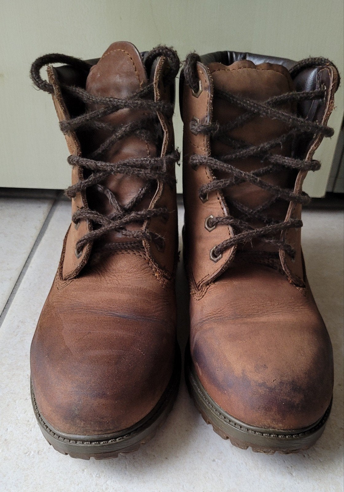 dames boots Kickers, Ophalen, Bruin, Wandelschoenen, Kickers