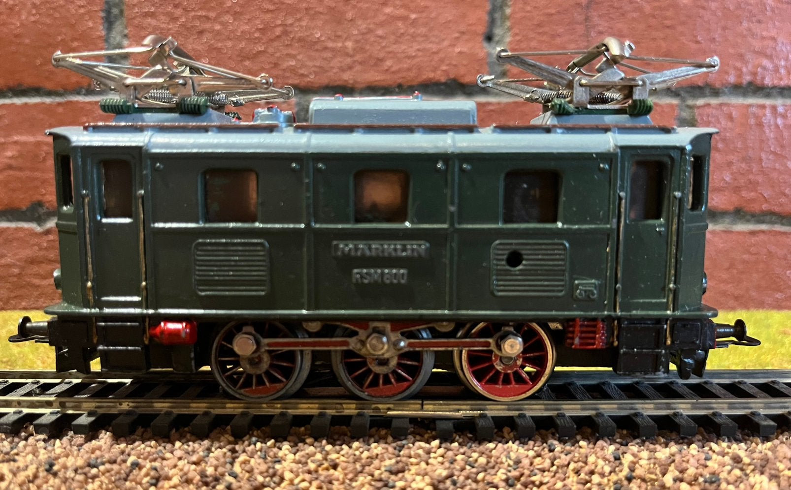 Marklin HO RSM 800.3 AC Analoog Topconditie, Wisselstroom, Locomotief, Ophalen of Verzenden, Zo goed als nieuw