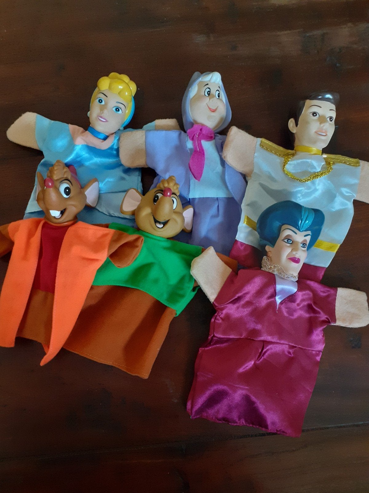 Assepoester handpoppen poppenkastpoppen ( D ), Collections, Poupées, Enlèvement ou Envoi