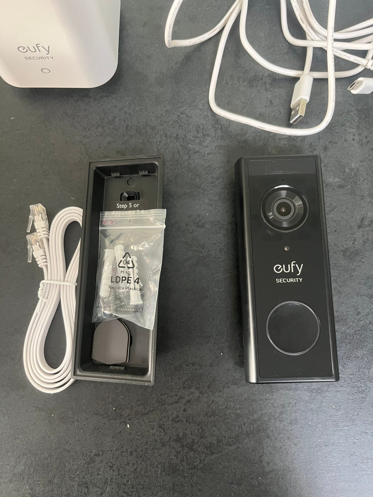 Eufy deurbelcamera met homebase, Enlèvement