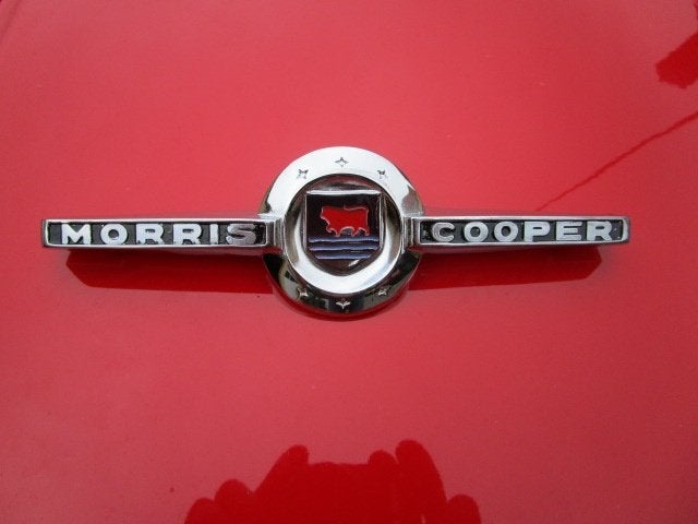 embleem motorkap, MORRIS COOPER, mk1, Classic Mini Cooper, Ophalen, Mini, Voor, Nieuw