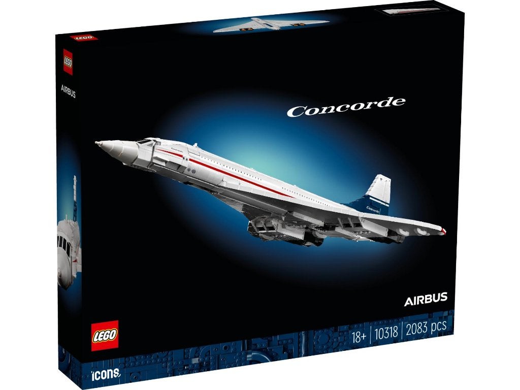 Icônes Lego Concorde 10318, Neuf, Lego, Ensemble complet, Icons