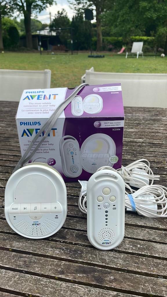 Moniteur pour bébé Avent avec musique et écran, Enlèvement, Comme neuf