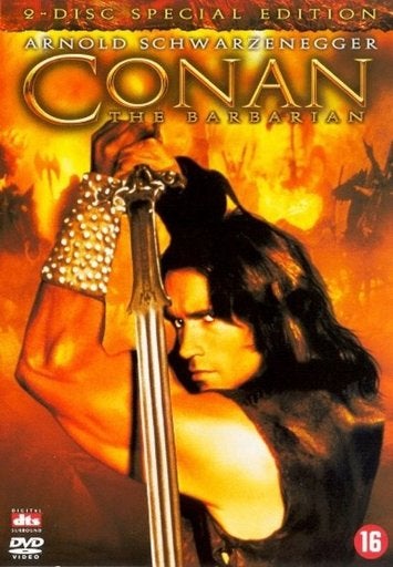 Conan the Barbarian (1982) Dvd 2disc Arnold Schwarzenegger, Cd's en Dvd's, Dvd's | Avontuur, Vanaf 16 jaar, Nederlands, Bonusmateriaal
