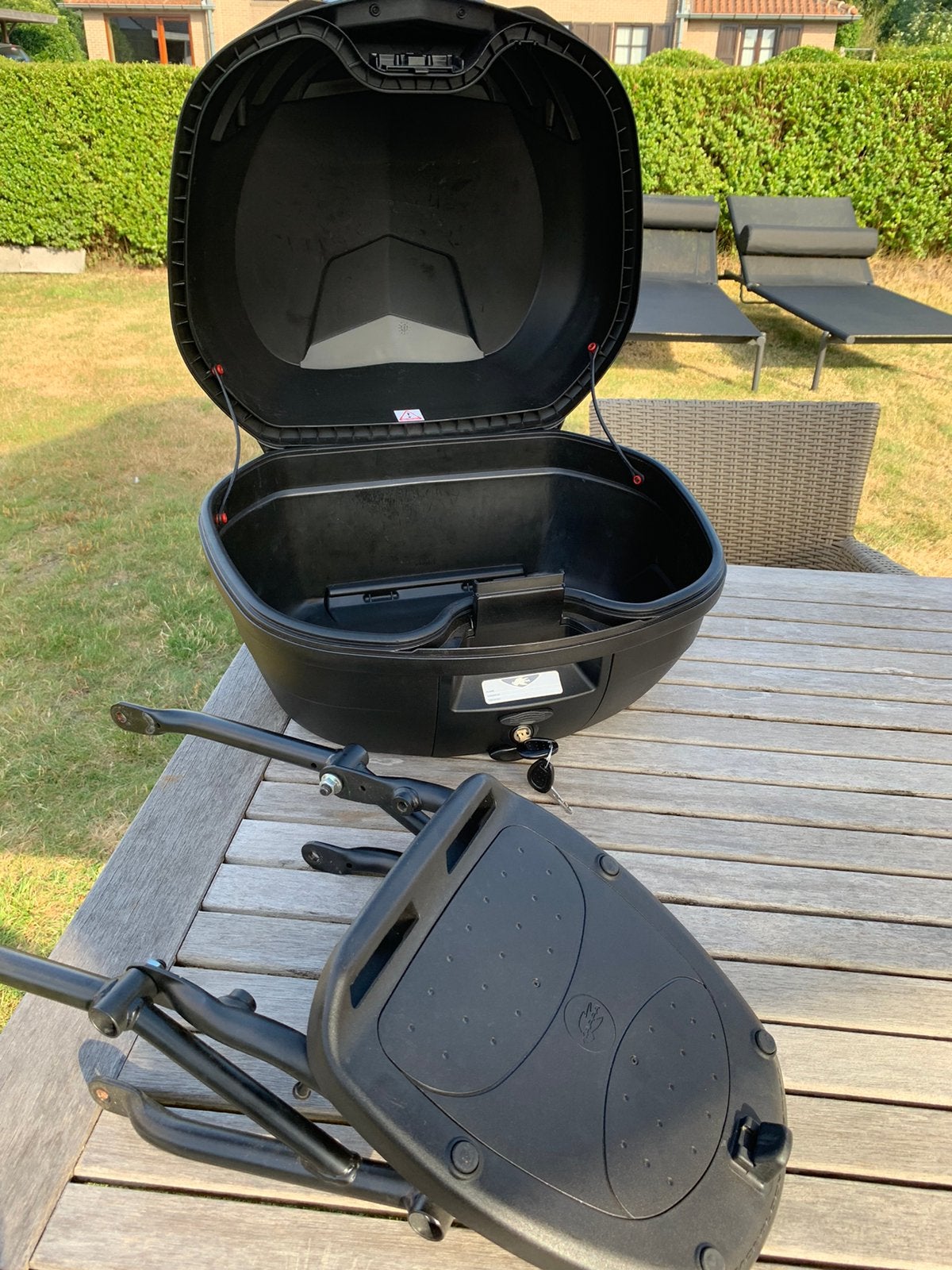 Topkoffer, Motoren, Ophalen, Zo goed als nieuw