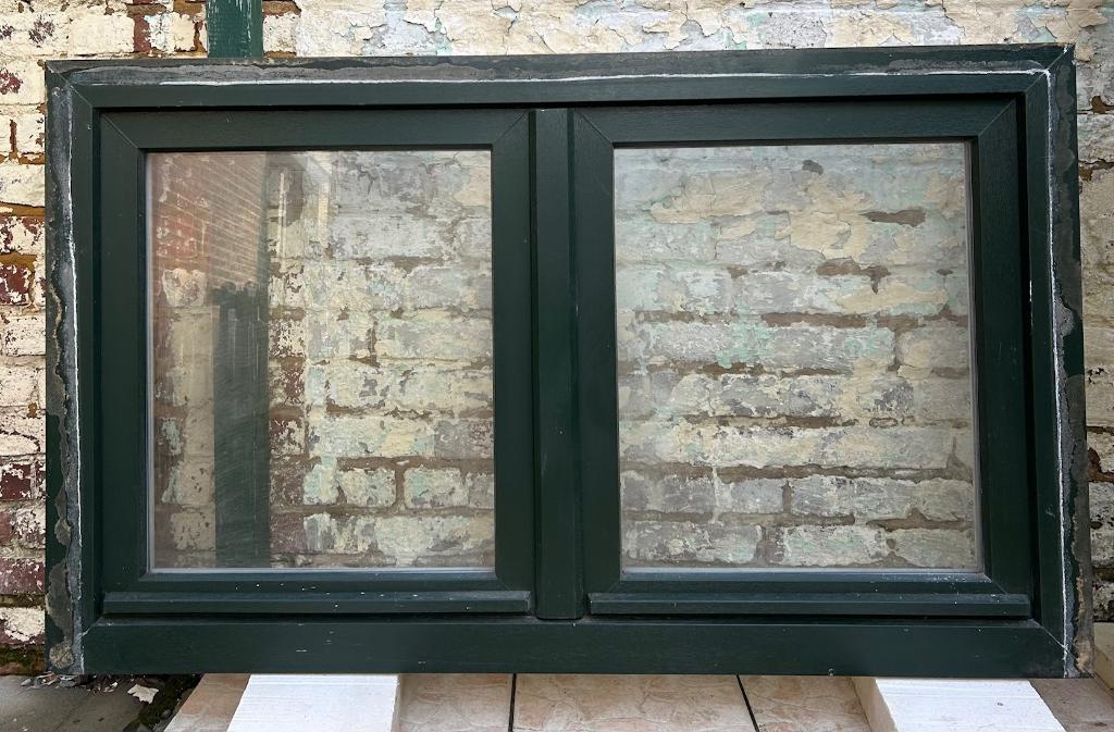 Tweedehands PVC Raam TE KOOP! Dubbele beglazing!, Ophalen, Gebruikt, Dubbelglas