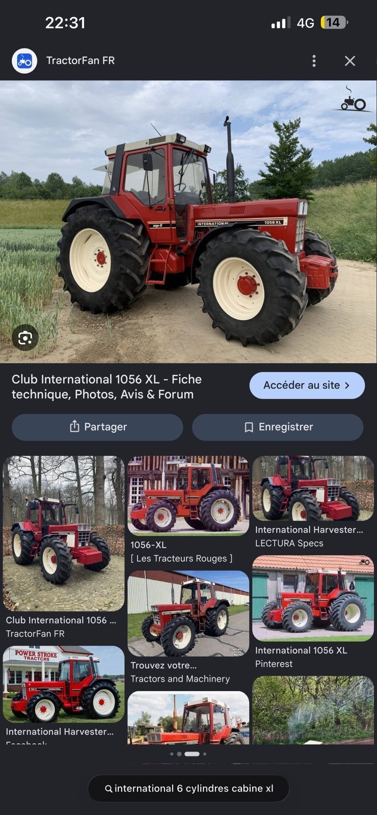 Recherche tracteur international 6cylindres xl bas prix, Articles professionnels, Enlèvement