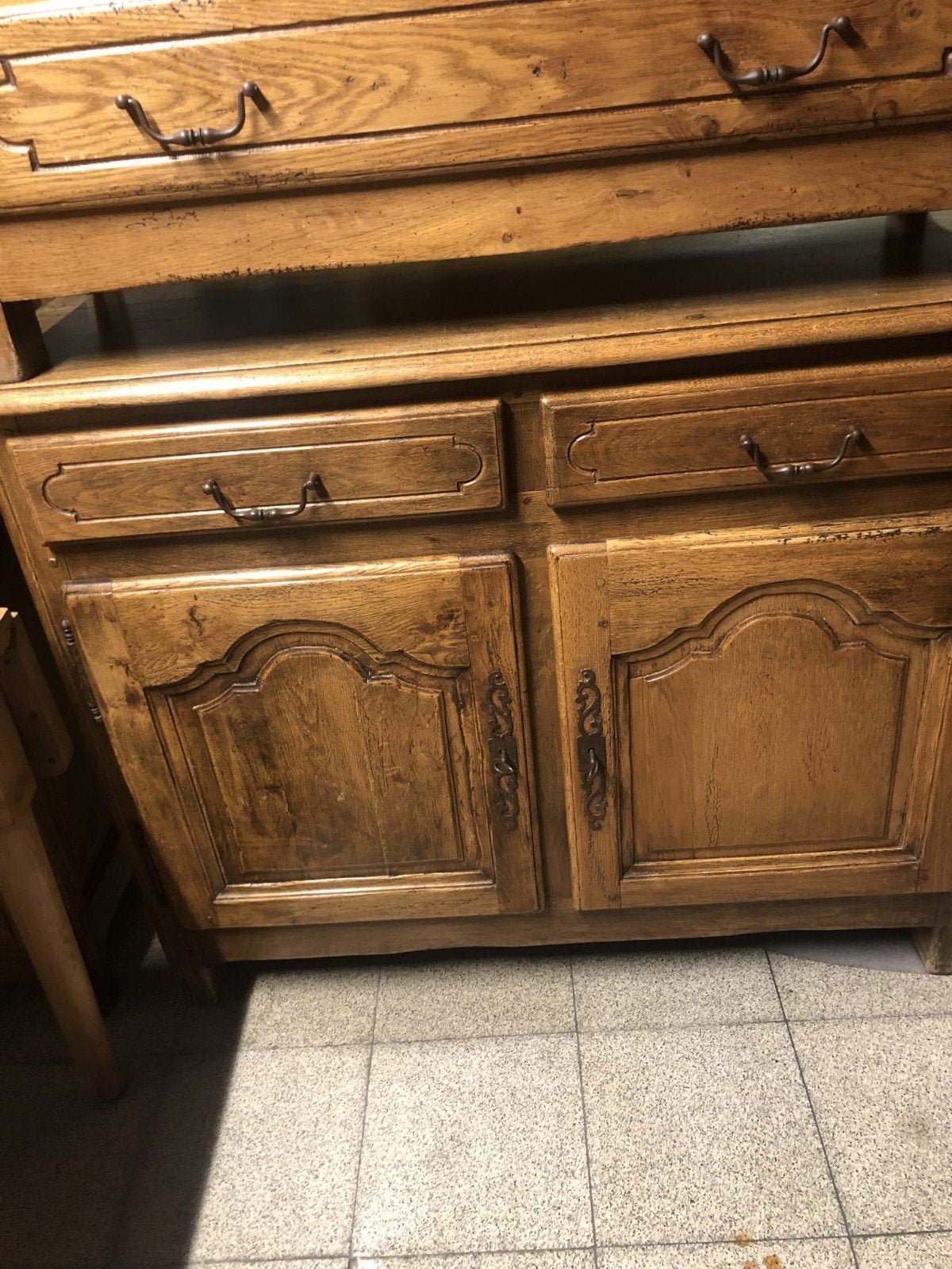 Dressoir, Enlèvement