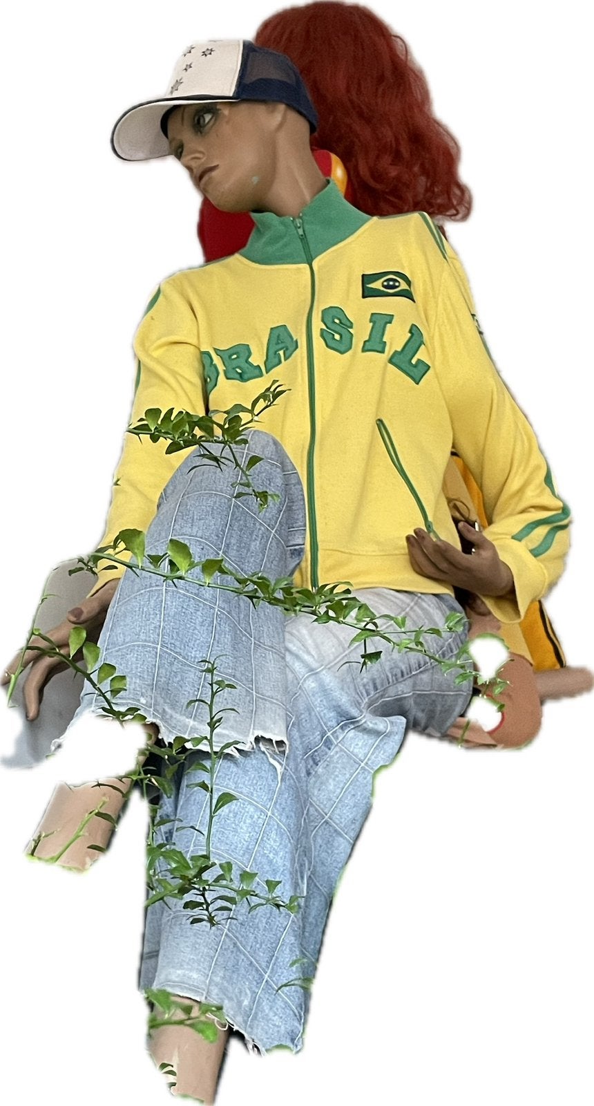 Mannequin de vitrine Assis "BRASIL" - Style Sportswear, Hobby & Loisirs créatifs, Couture & Fournitures, Enlèvement, Utilisé, Mannequin