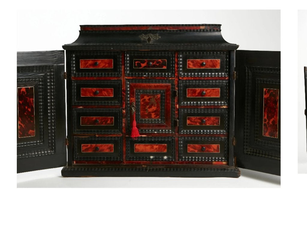 !!GEZOCHT!!Antiek Antwerps Kunst kabinet schildpad schild, Ophalen