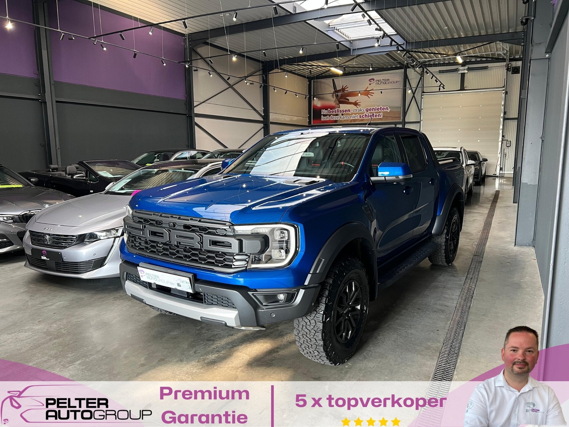 Ford Ranger Raptor 3.0 V6 4WD Full Option 292Pk, Bedrijf, 5 deurs, SUV of Terreinwagen, 6 cilinders