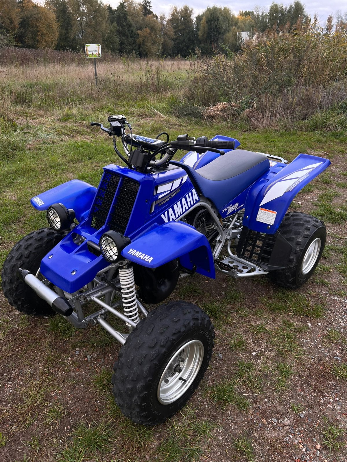 Yamaha Banshee 350, 2 cilinders, 349 cc, 12 t/m 35 kW