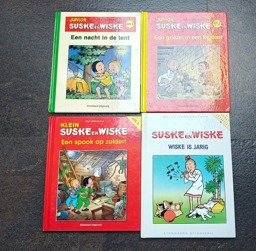 Suske en Wiske AV3 leesboekjes, Boeken, Kinderboeken | Jeugd | onder 10 jaar, Ophalen of Verzenden, Zo goed als nieuw