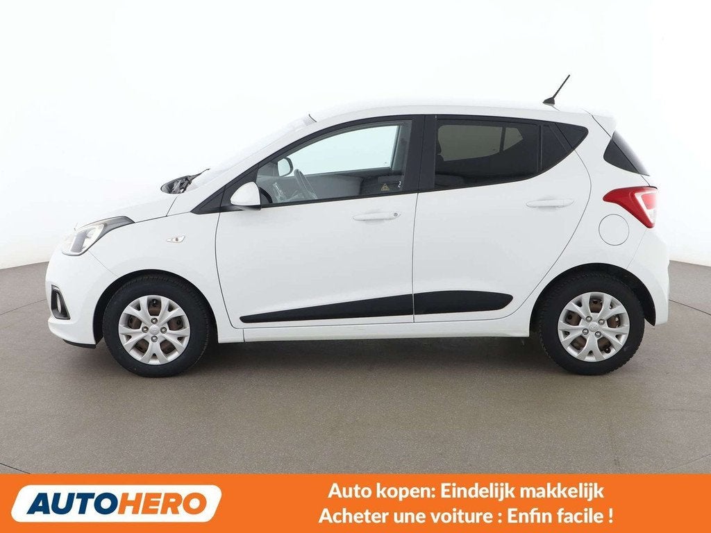 Hyundai i10 1.0 Basis (bj 2017), Auto's, Voorwielaandrijving, Stof, Gebruikt, Zwart