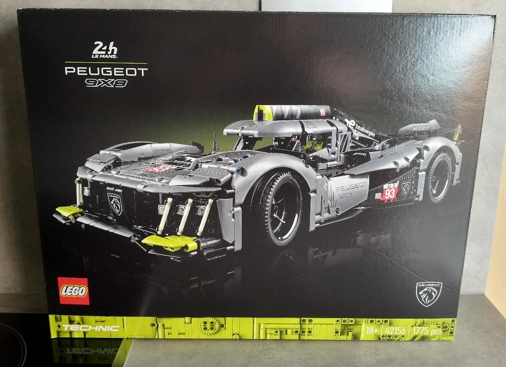 lego technic 42156 PEUGEOT 9X8 24H Le Mans Hybrid Hypercar, Kinderen en Baby's, Lego, Nieuw, Ophalen of Verzenden, Technic