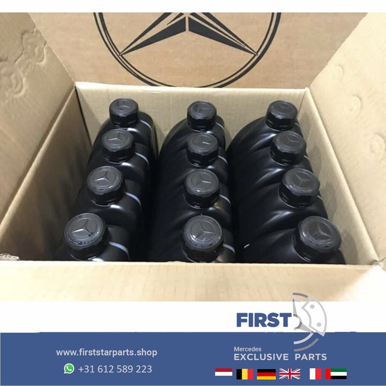 A000989930211 Mercedes MOTOROLIE AMG 1L MOTOR OLIE  35 43 45, Auto diversen, Onderhoudsmiddelen, Ophalen of Verzenden, -, -, -