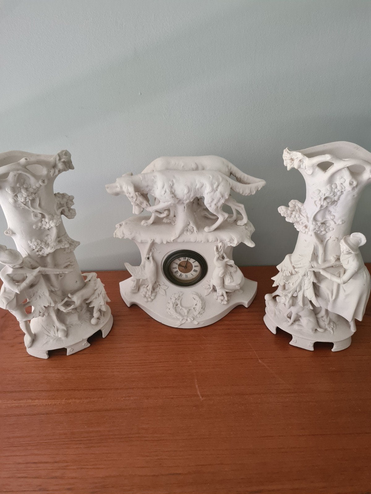 3delig schouwstuk, Ophalen