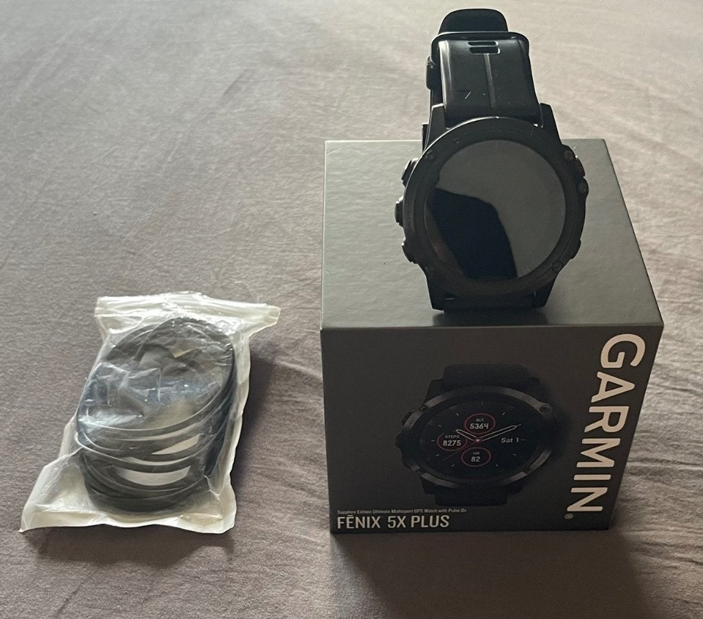 Montre Garmin Fénix 5X Plus Sapphire Edition, Étanche, Garmin, Enlèvement, Utilisé