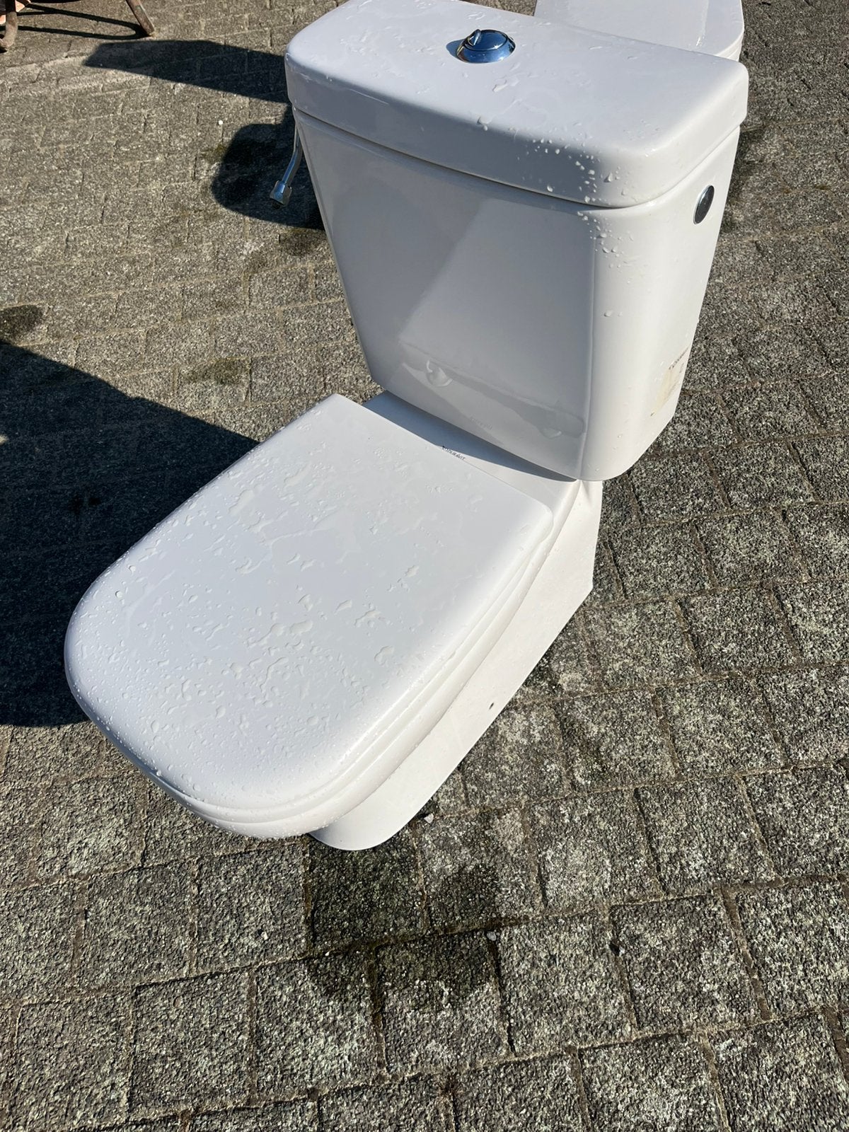 Duravit staand toilet D-code, Ophalen, Zo goed als nieuw, Toilet