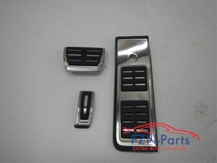 Audi A5 S5 F5 8W Aluminium RVS Pedalen set compleet, Ophalen of Verzenden, Gebruikt