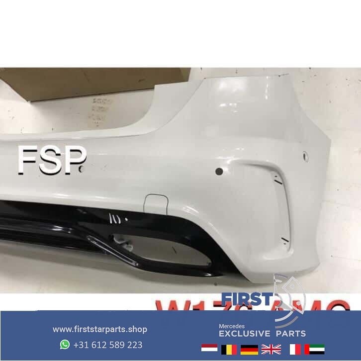 W176 Facelift AMG Achterbumper Mercedes A Klasse PDC, Arrière, Utilisé, -, -