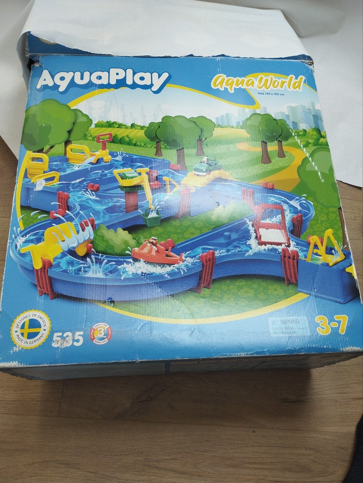 Aquaplay, aquaworld, Ophalen, Gebruikt